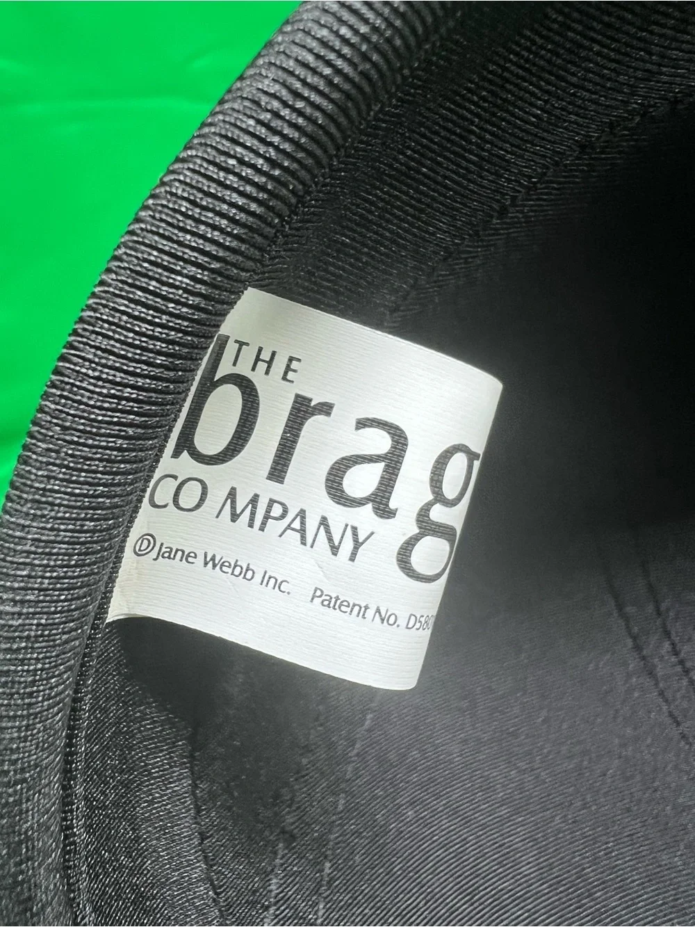 Black Bra Travel Case with Ruffle Trim - The Brag Company